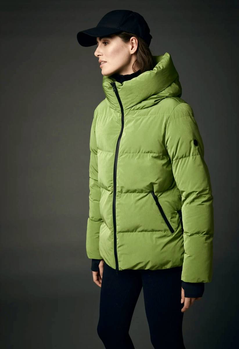 Doudoune matelassée LENA Blonde N°8 légère et douillette pour affronter l'hiver chez Camp Boutique Alès -Uzèss