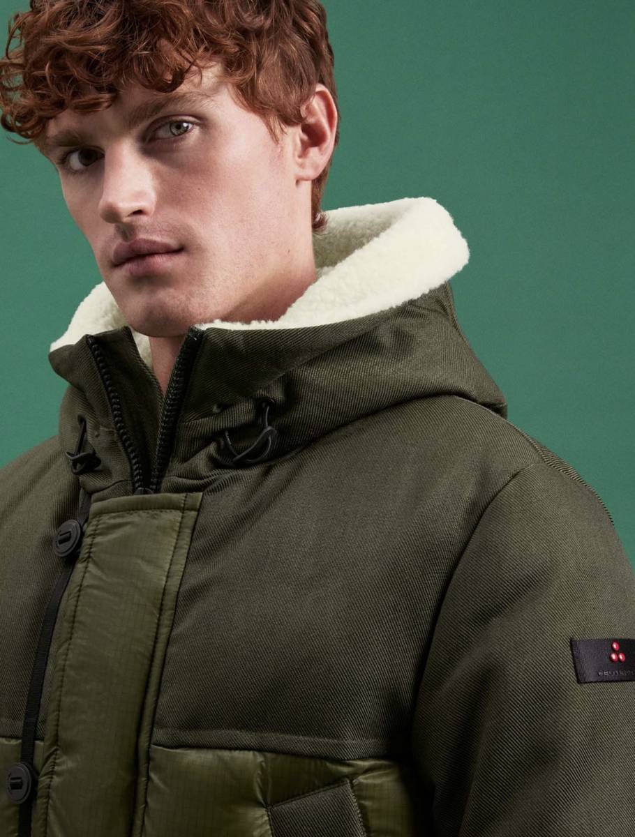 Veste Parka LICH bi-matière Peuterey l'élégance et la performance à découvrir chez Camp Boutique